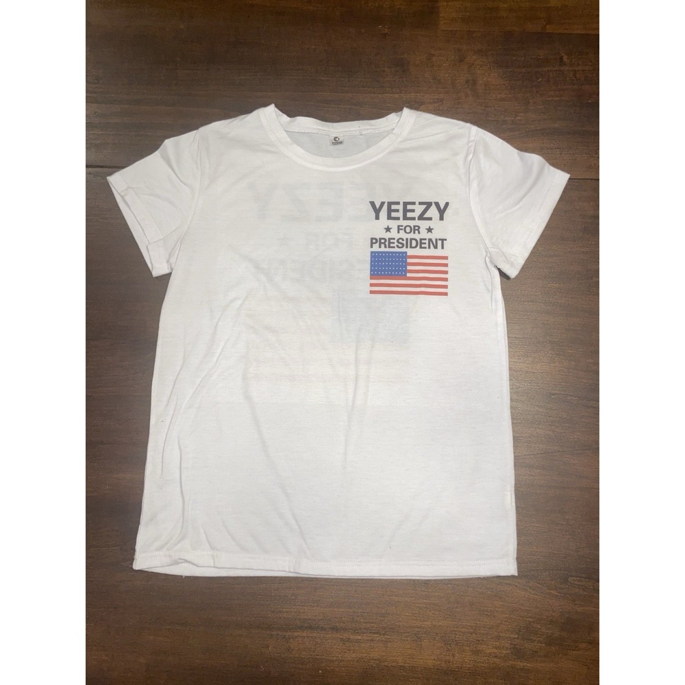 Yeezy For President Ye Kanye West Graphic Shirt Womens Small
